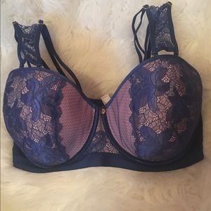 Cacique 38G bra w/removable straps